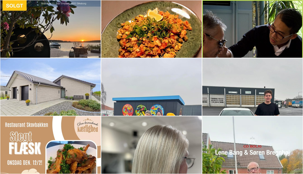 Nyt fra CD Bolig - Lene Bang & Søren Bregnhøj, Hjemmeoptik v/Peter F Nielsen, Lokalbolig Silkeborg - Mathias Bach & Co og 6 andre