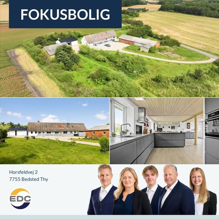 Hobbylandbrug til salg: Oplev Horsfeldvej 2 med EDC Hurup Thy
