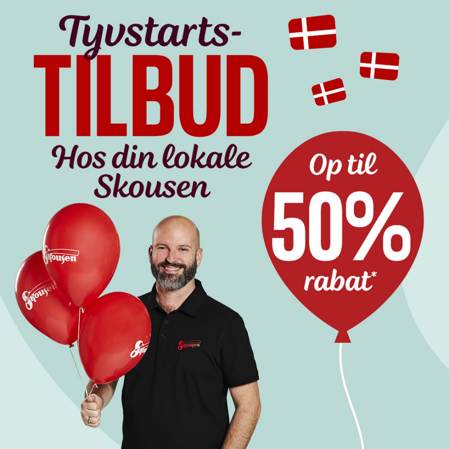 Skousen Thisted fejrer fødselsdag med store besparelser på produkter