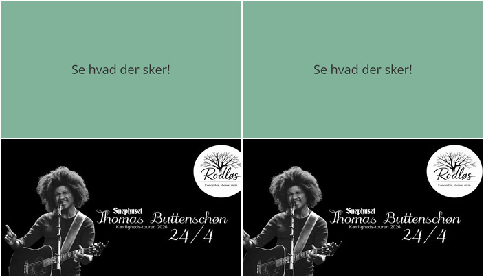 Stor koncertoplevelse i Agerskov: Thomas Buttenschøn bringer kærlighed til Snephuset