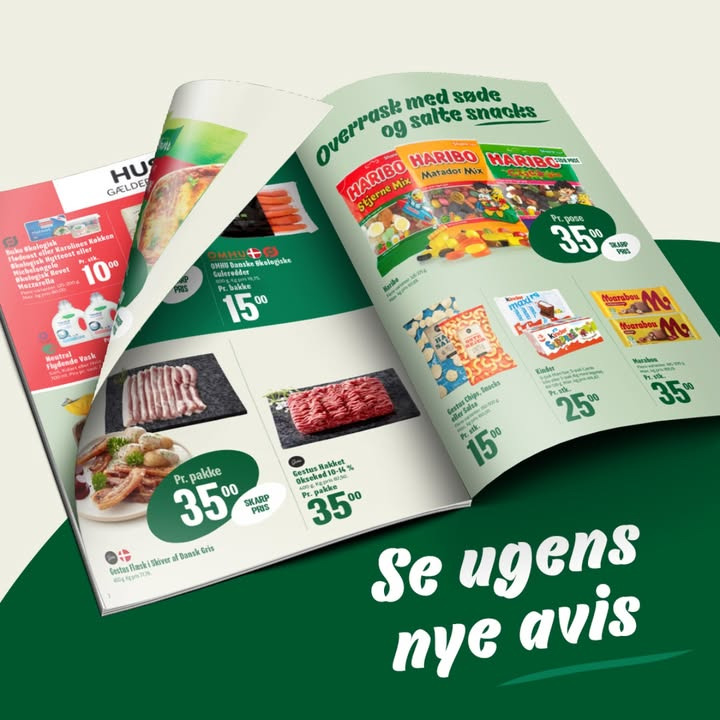 Spar stort denne uge hos Min Købmand, Nim: Ugens avis er klar med gode tilbud