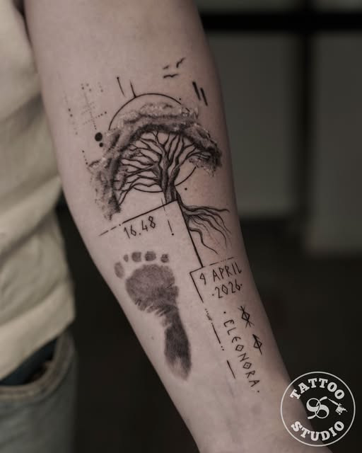Tattoo Studio 96 Aarhus viser personligt tattoo-design udført af Furkan