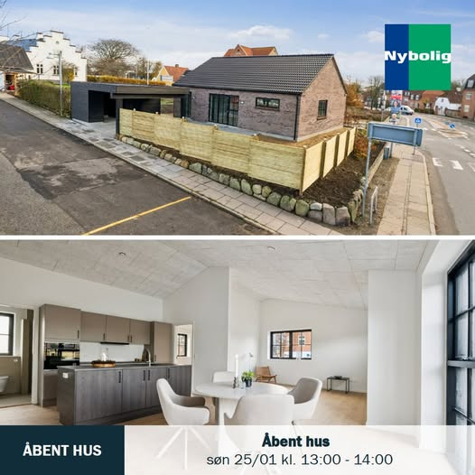 Nybolig Skive I/S inviterer til åbent hus på Resenvej 1 den 25. januar