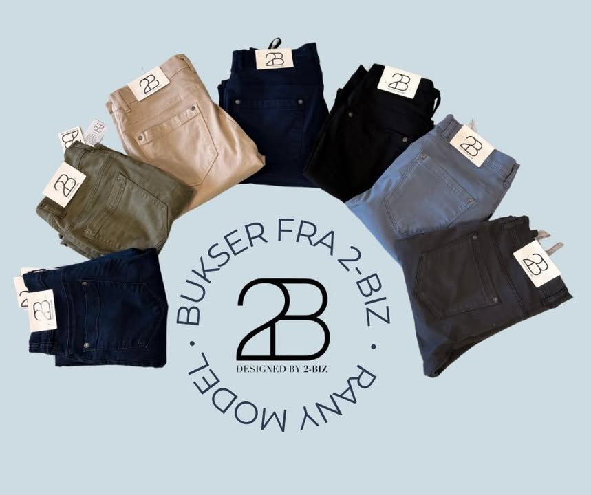 GARDEROBEN præsenterer strækbare Rany bukser fra 2-Biz i mange farver