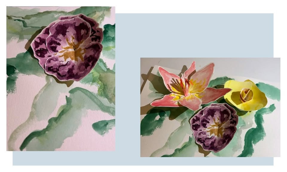 Kreativ værksted – Skab blomster med pensel og papir