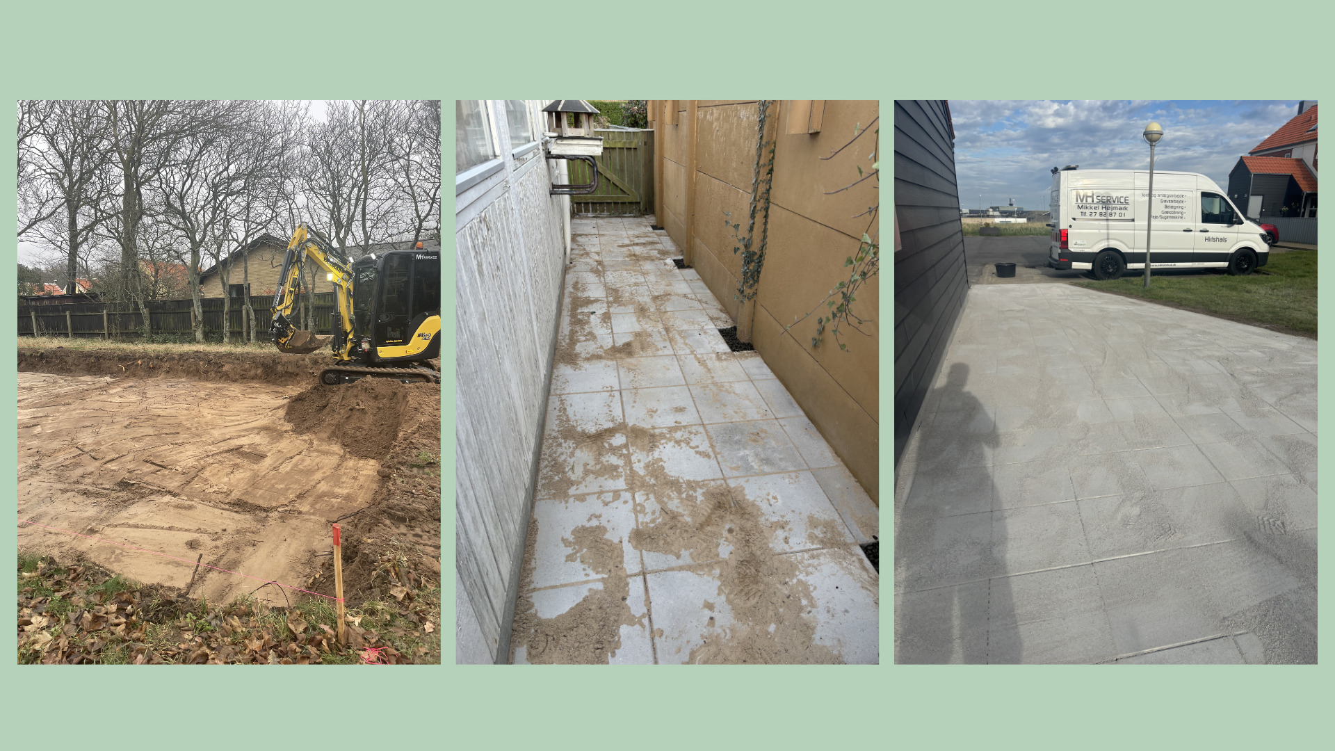 MH Service klar til forårets anlægsopgaver: Få din drømmehave til en fornuftig pris