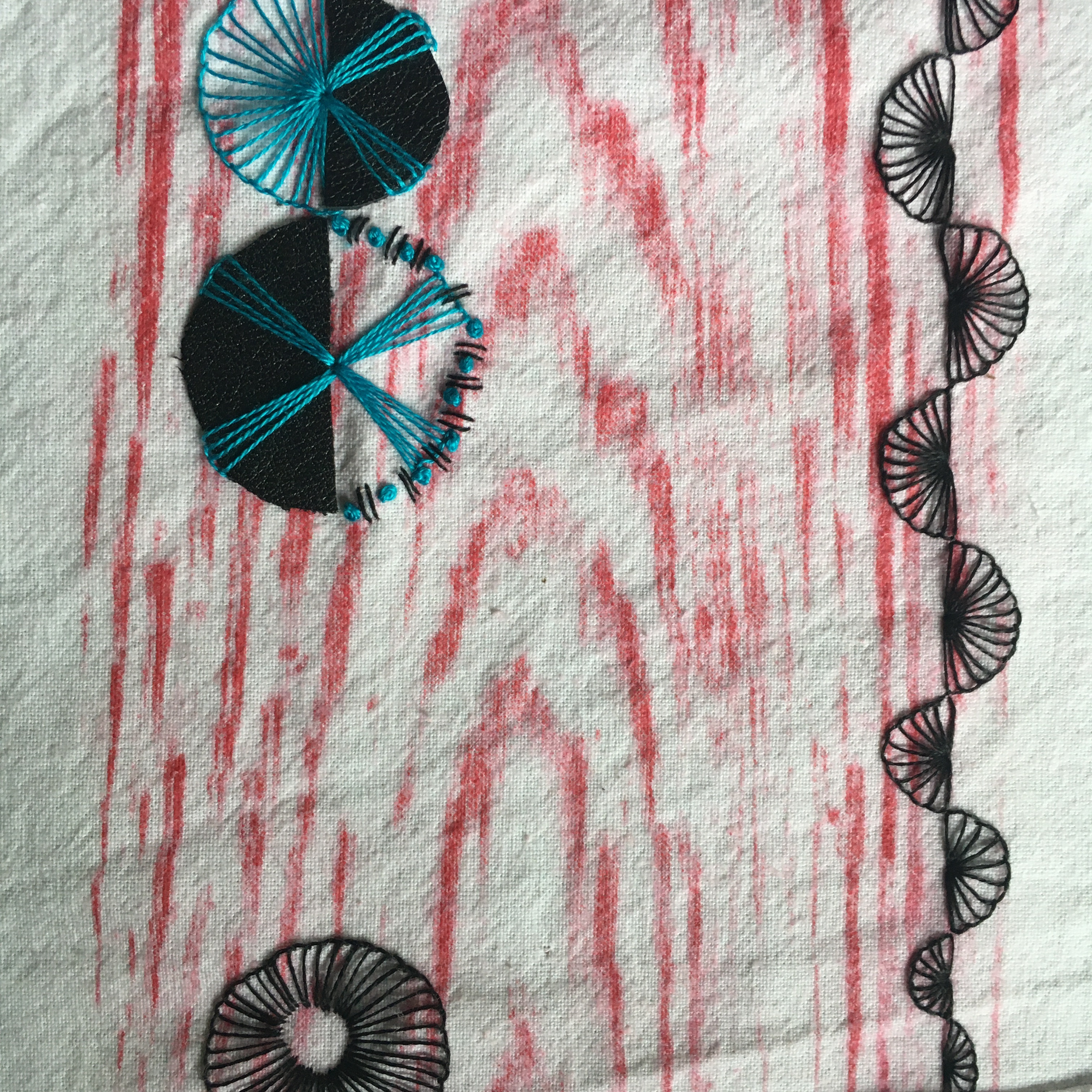 Åben broderi workshop på Museet Sønderskov