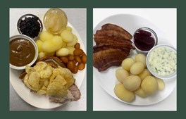 Bistro Cafe Mariagervej frister med dagens hjemmelavede ret