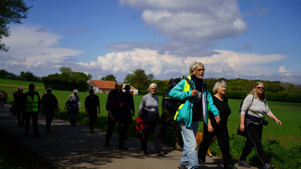 Hyggelig vandretur i naturskønne omgivelser ved Dageløkke