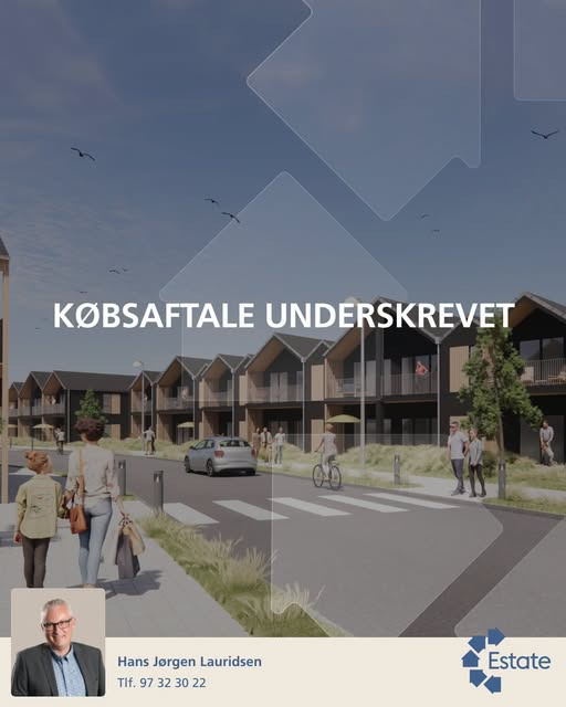 Estate Vestjylland melder om endnu en underskrevet købsaftale i Lodberg Enge-projektet