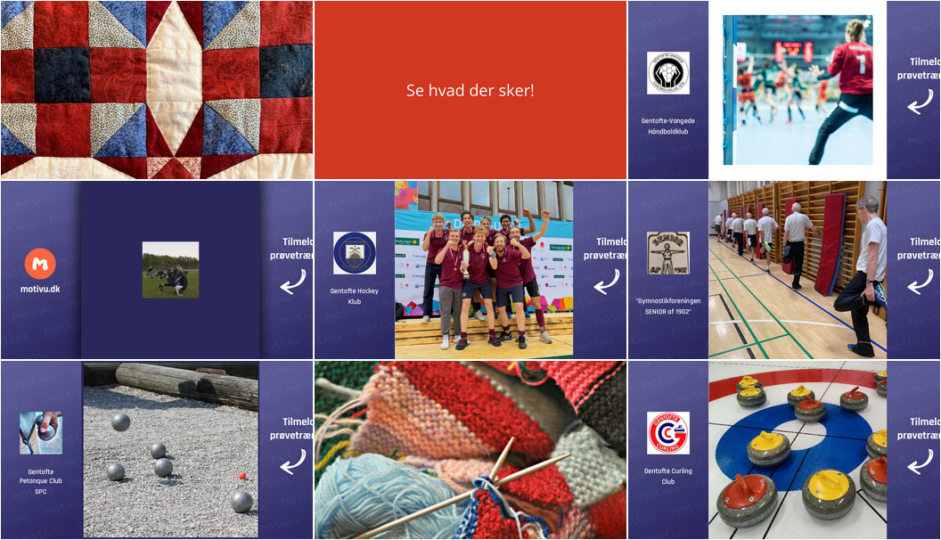 Quilting, håndbold, atletik og mere: En uge med aktiviteter i Gentofte
