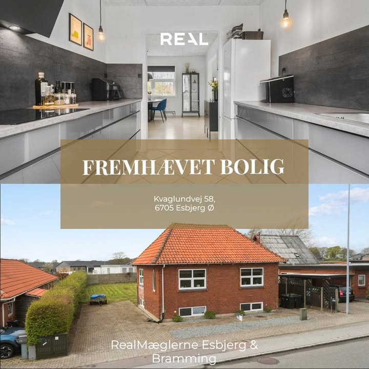 RealMæglerne Esbjerg og Bramming fremhæver funktionel og prisvenlig villa til salg
