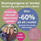 Elins Butik opfordrer til selvforkælelse med forårsnyheder og outlet-udsalg