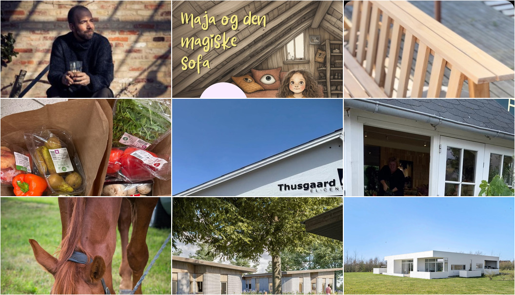 Nyt fra MIN KØBMAND I ASP, Livingshop Holstebro, THUSGAARD LIVING og 7 andre