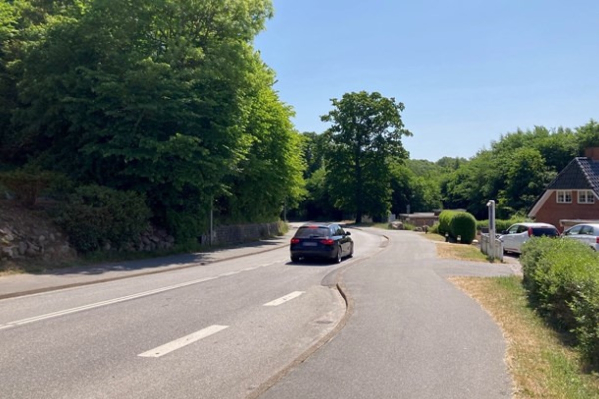 Idyl spærret for gennemkørsel