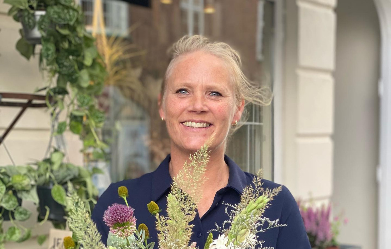 Christina fra Fredensborg Blomster skruer op for ambitionerne og går ind i Interflora