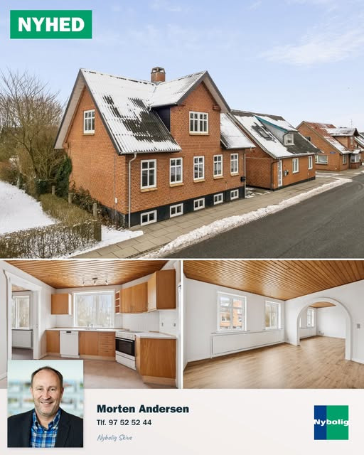 Rummelig villa med udlejningspotentiale til salg i Durup