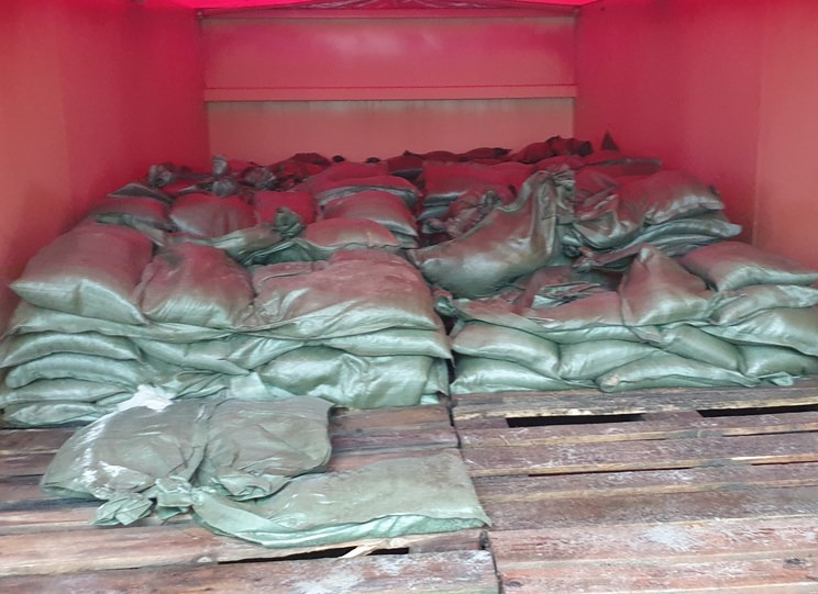 Vejle Kommune udleverer gratis sandsække i forberedelse på mulig oversvømmelse