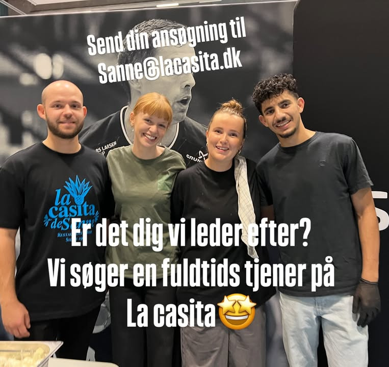La Casita i Silkeborg søger ansvarshavende tjener til fuldtidsstilling