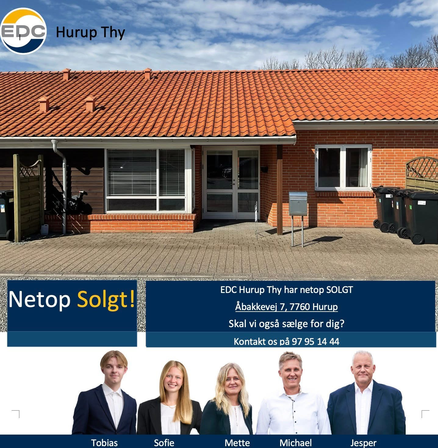 EDC Hurup Thy har solgt andelsbolig i Hurup