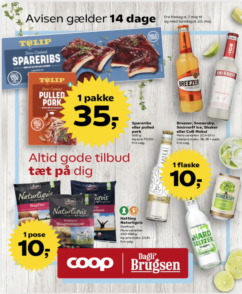 over næste uges tilbud på dagligvarer | Silkeborg