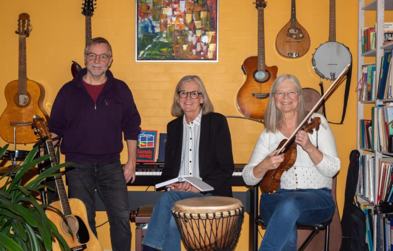 Syng & Snak på biblioteket i Viborg 