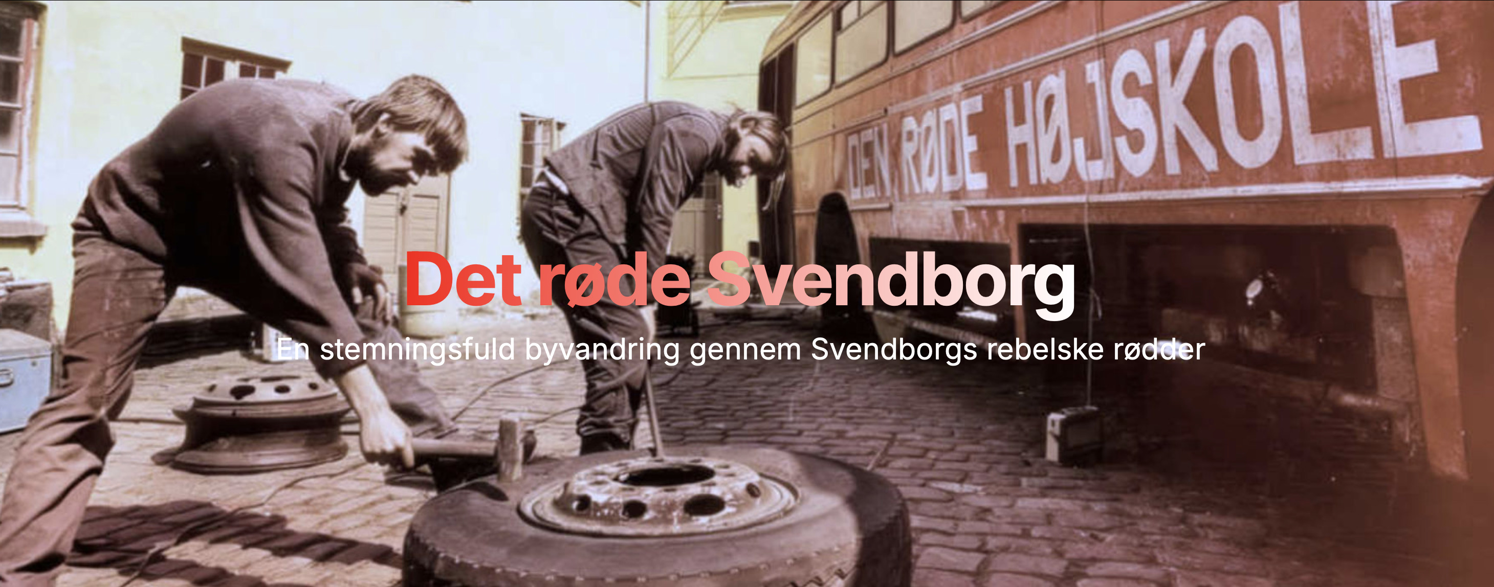 Det røde Svendborg: En byvandring gennem rebelske rødder