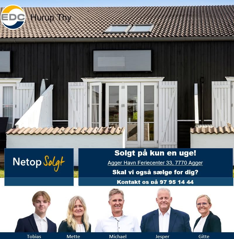 EDC Hurup Thy sælger hus på en uge