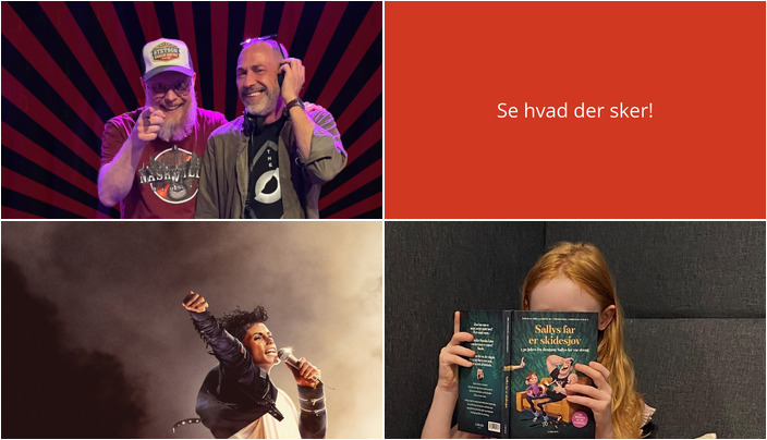 Weekend i Vordingborg: Musikbar, filmoplevelse og læsestund med Perry