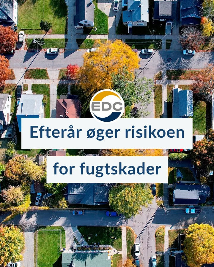 EDC Ejen­doms­grup­pen Struer giver råd til et godt indeklima i efterårs- og vintermånederne