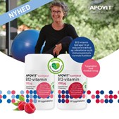 Apovit lancerer nye B12-vitamin sugetabletter: En vigtig tilføjelse til kosttilskuddet for veganere og dem med optagelsesproblemer