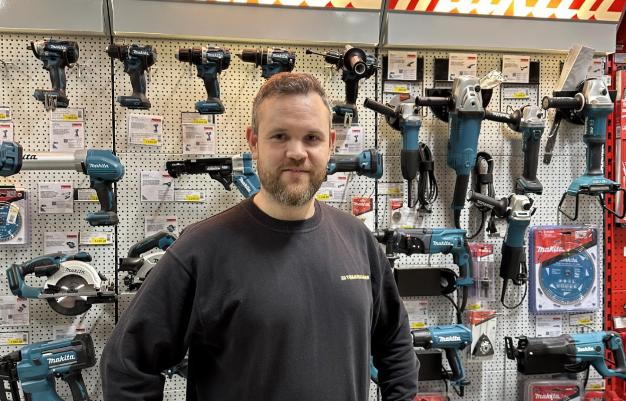 En rygskade ændrede Anders' håndværkerkarriere: I dag har han fundet glæden i den lokale XL-Byg