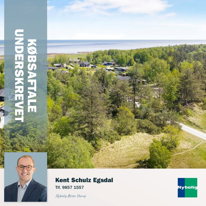 Nybolig Hadsund fejrer underskrevet købsaftale på Strandlund 26