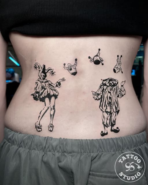 Tattoo Studio 96 Aalborg viser et unikt tatoveringsmotiv af Lea