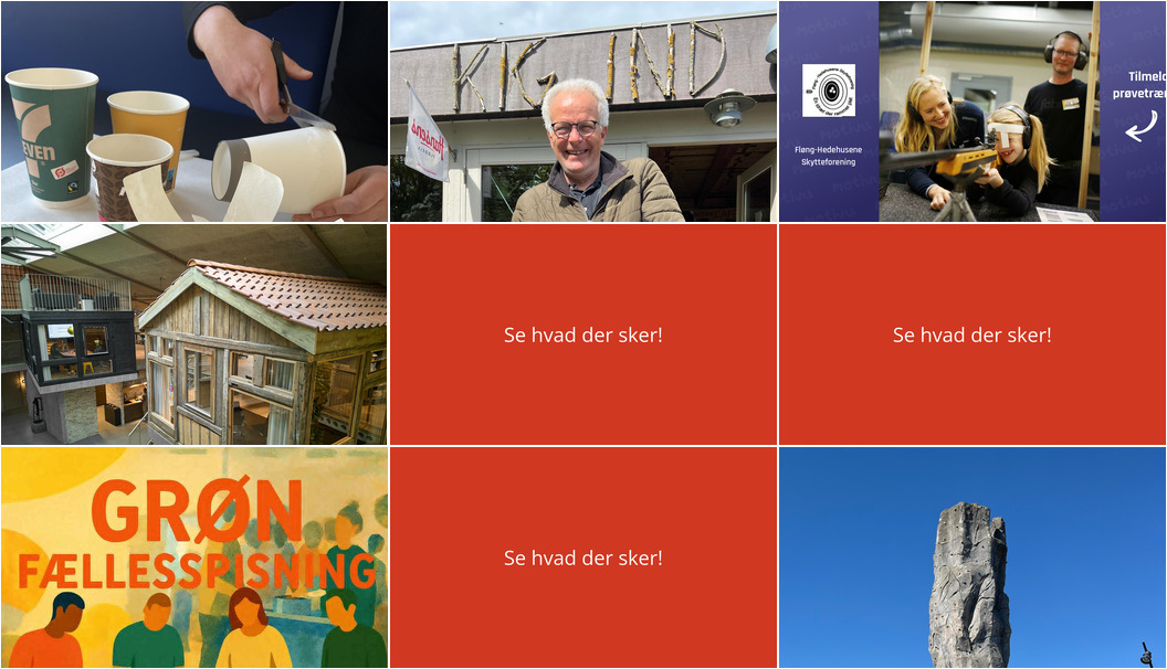 Foredrag, fugletur og fællesspisning: Se hvad der sker i Hedehusene den kommende uge