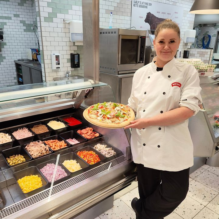 Byg din egen pizza hos Meny Hjerting i dag kun 79,95