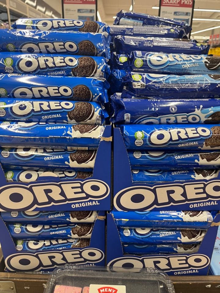 Meny Hobro tilbyder Oreo kiks til 9,95 kr. stykket – bestil nu og afhent i butikken