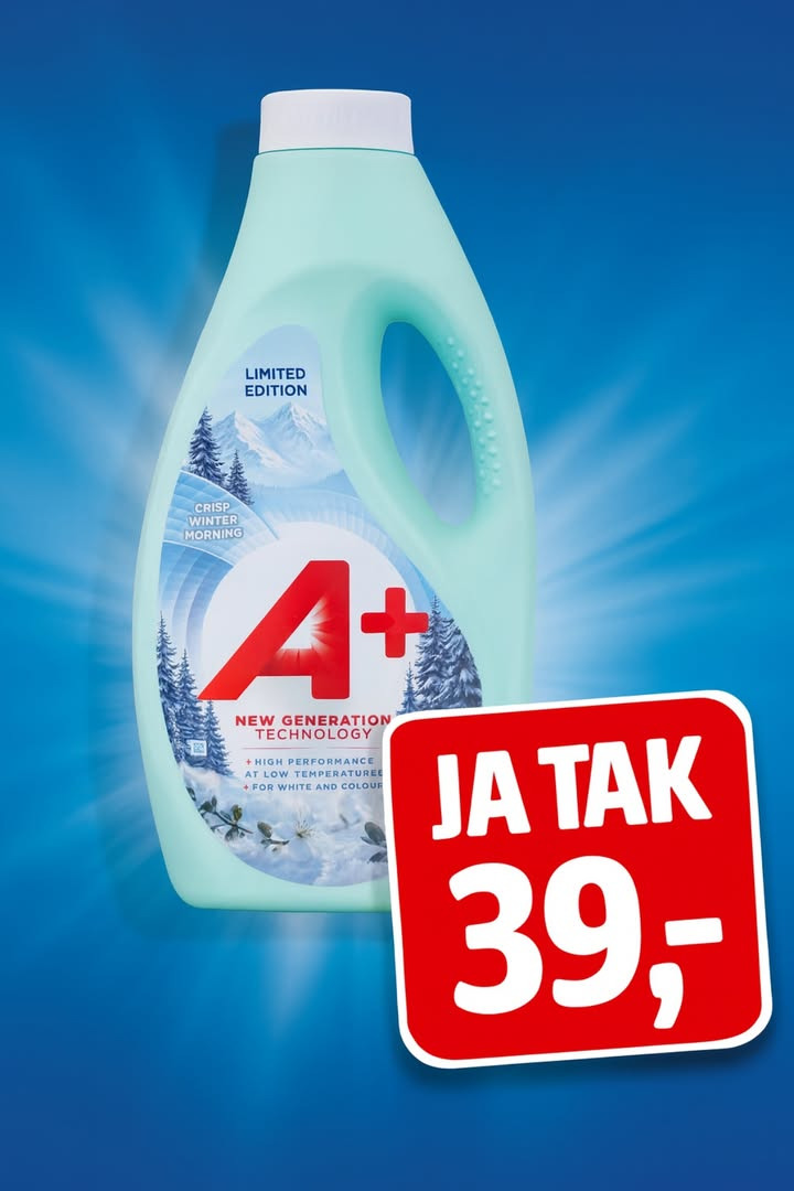 Meny Hobro tilbyder Ariel flydende vask til skarp pris