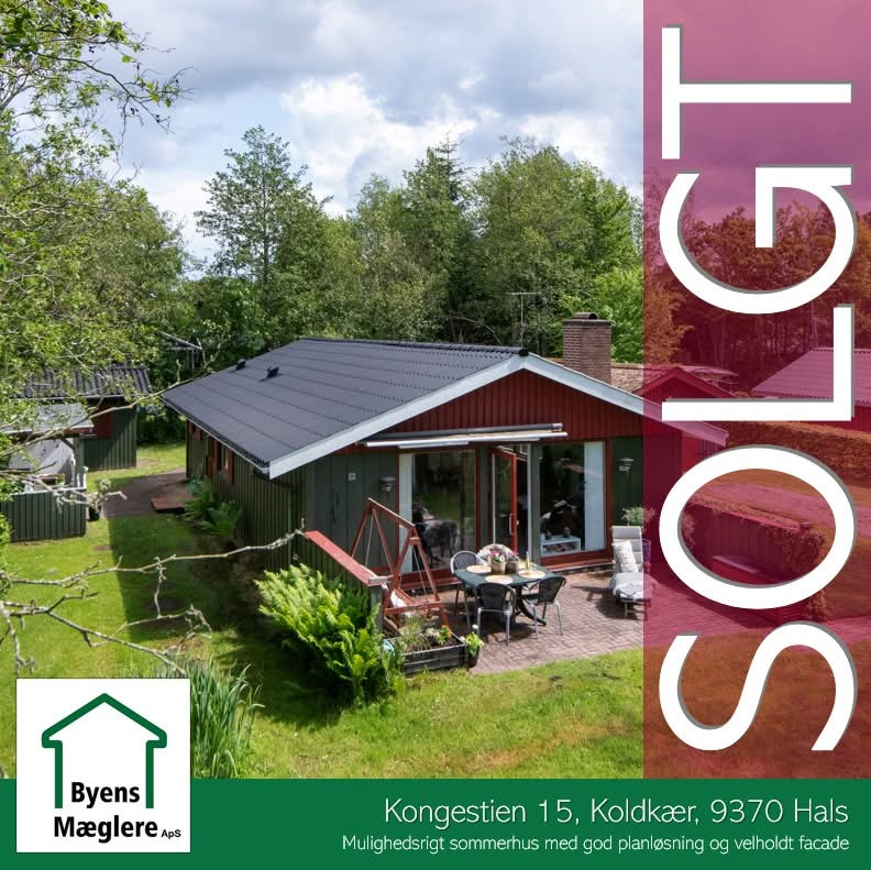 Byens Mæglere ApS i Hjørring melder ejendom solgt på Kongestien 15