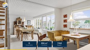 Familievenlig villa i Ejstrupholm: Seks soverum og gåafstand til skole og fritidsaktiviteter
