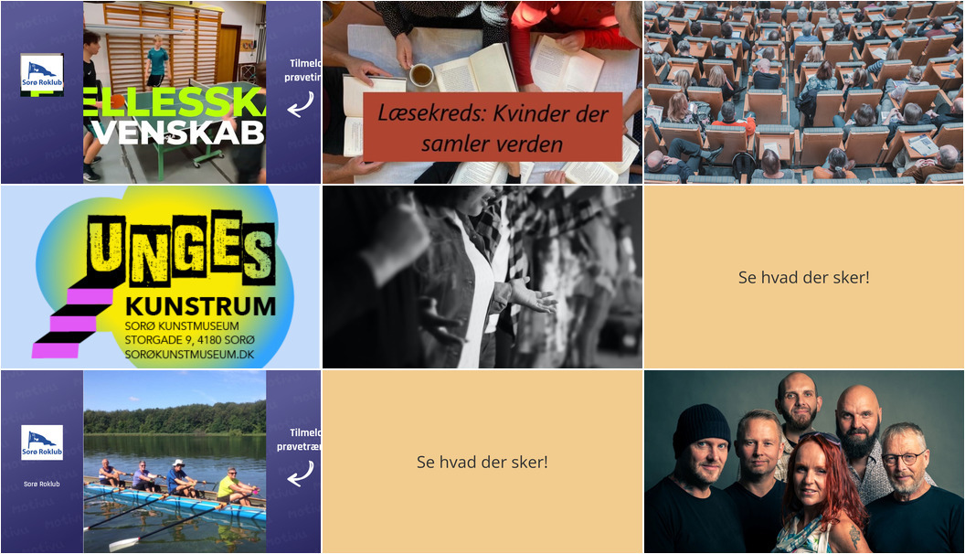 Oplev spændende aktiviteter i Sorø den kommende uge