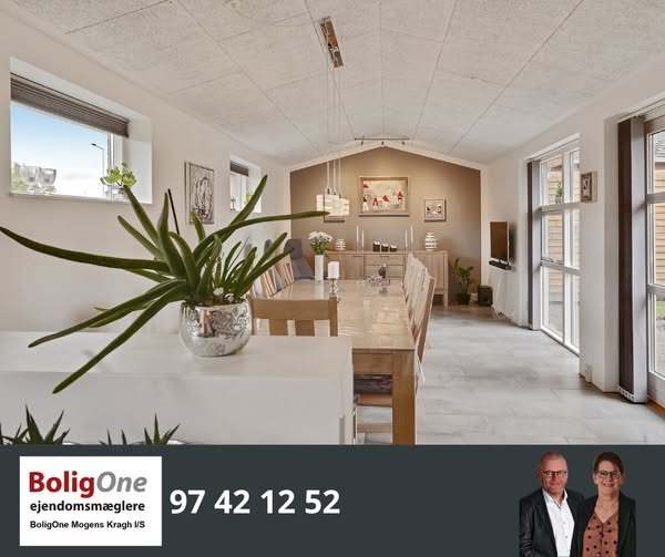 BoligOne Mogens Kragh I/S præsenterer central villa i Struer med plads til familien