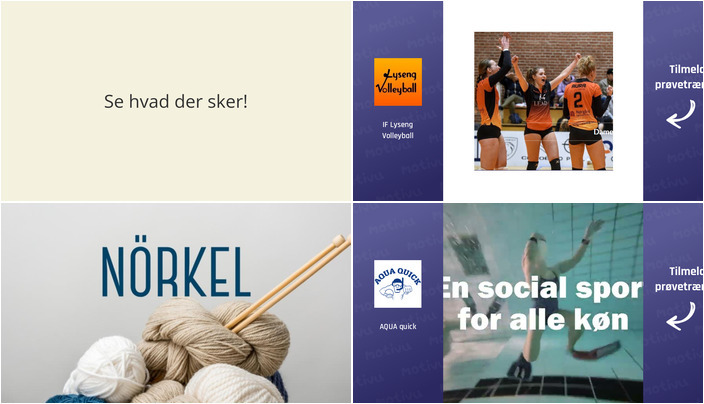 Aktiviteter i Højbjerg i næste uge: Fra volleyball til kreative hyggetimer