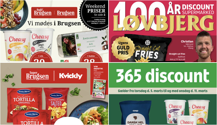 Spændende tilbud: Torres Coronas vin til 37 kr. og Lurpak smørbar til 14 kr.