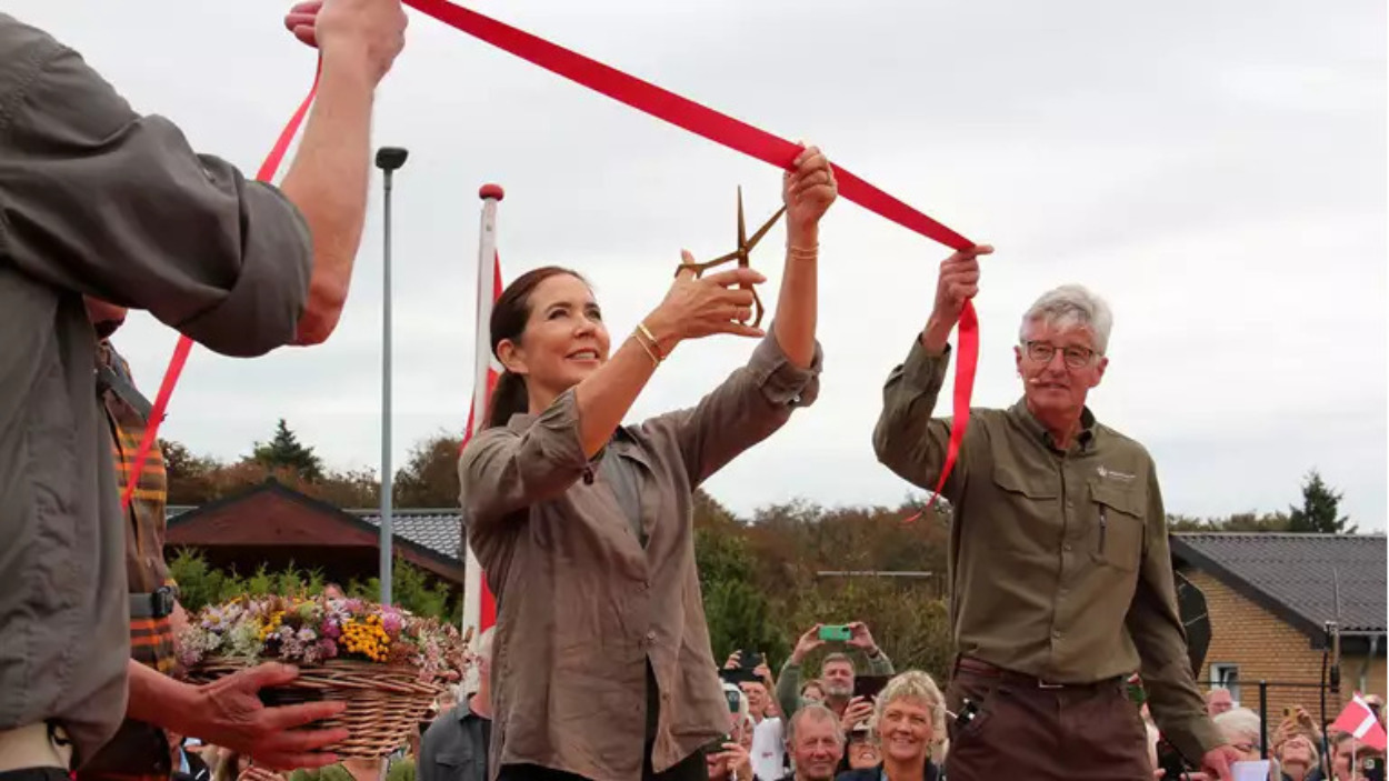 Indvielse af Vandresti i Tornby bød på royalt besøg