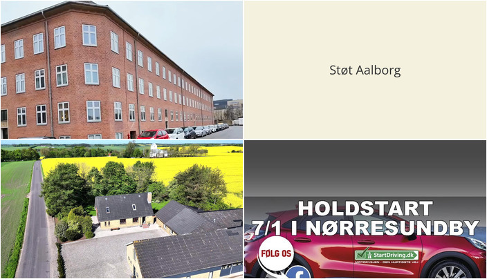 Nyt fra Mæglerhuset Aalborg, Ejendomsmæglerne Hansen & Thoft og StartDriving.dk - Hosbonds Køreskole