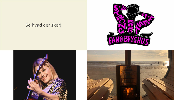 Oplev en begivenhedsrig weekend på Fanø: Ølfestival, rockkoncert og strandvelvære