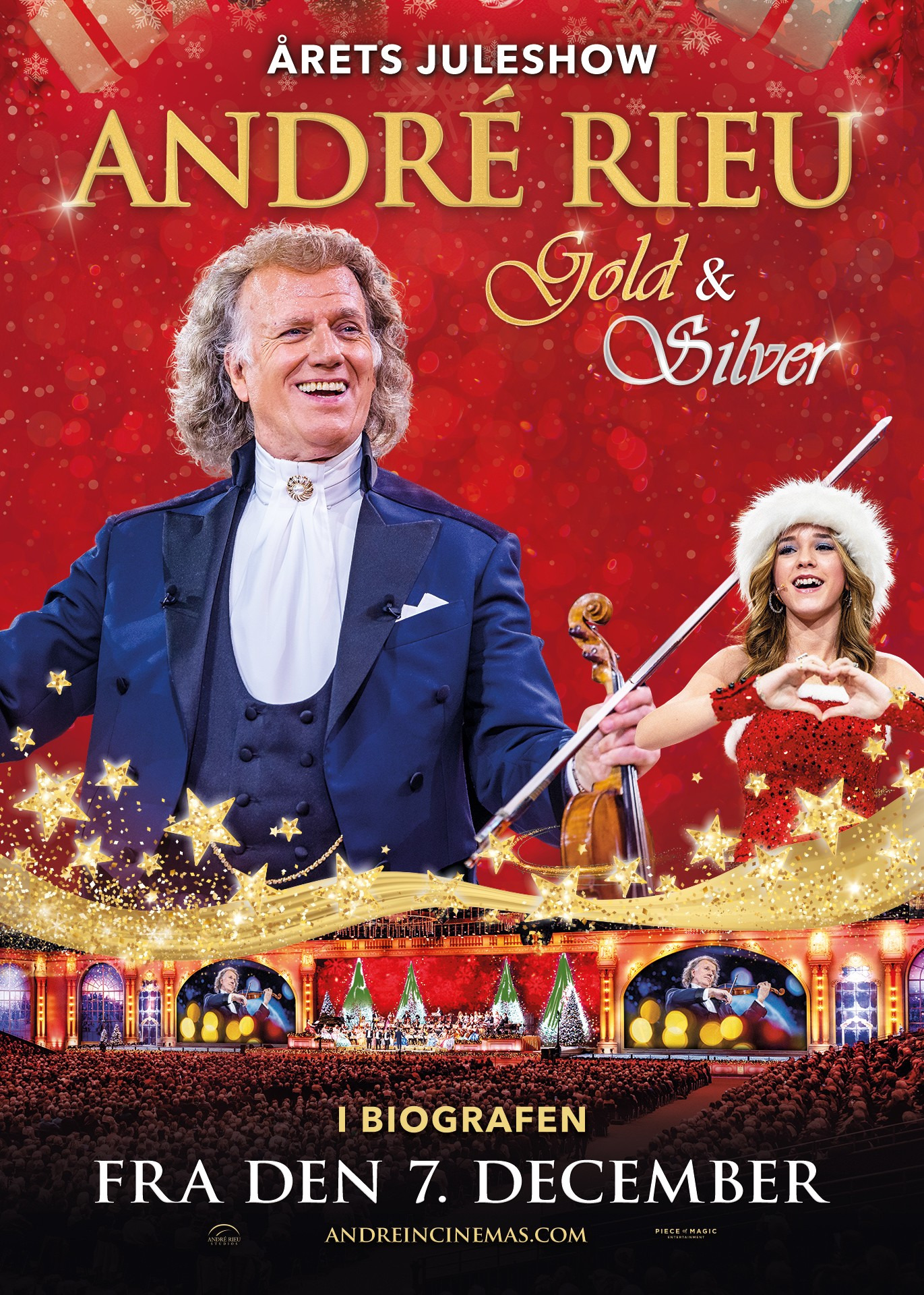 Oplev André Rieus julekoncert "Gold and Silver" i Toftlund