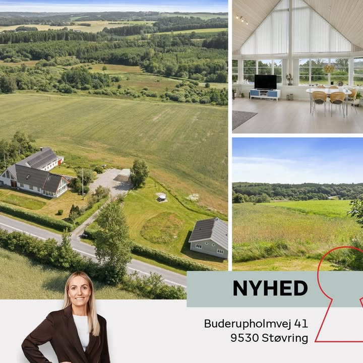 Home Støvring præsenterer unik jagt- og fiskeriejendom med udsigt til Rold Skov