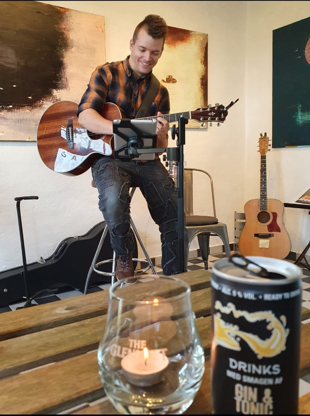 En aften med musik og gastronomi på Holmely